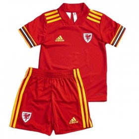 Tenue Pays de Galles Enfant Domicile UEFA Euro 2020 Maillot de Foot